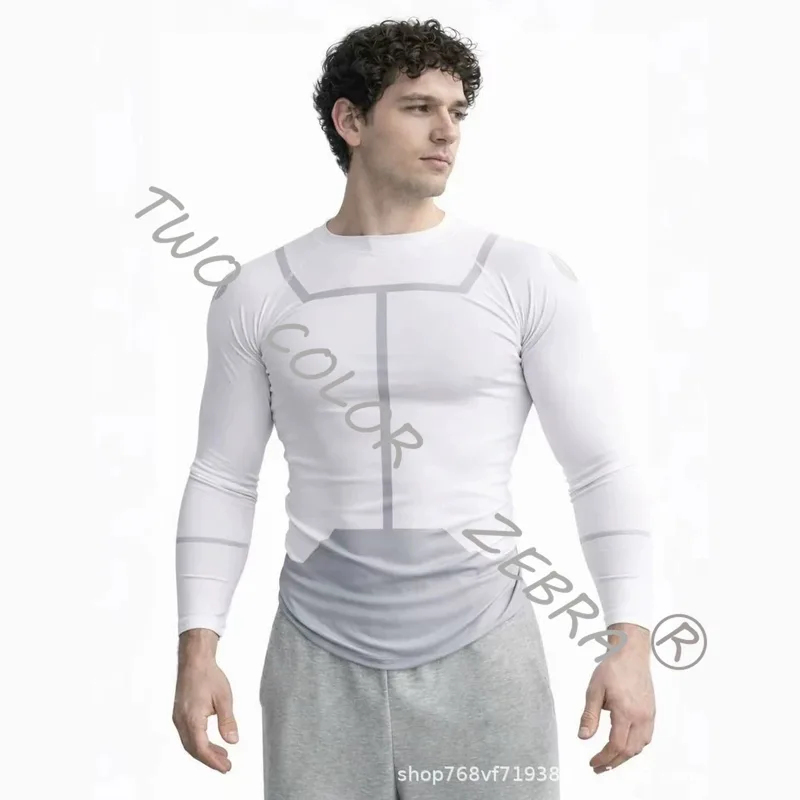 Compression Long Pant - قميص A;3:v,7'd/A بتصميم شخصية سحرية لا