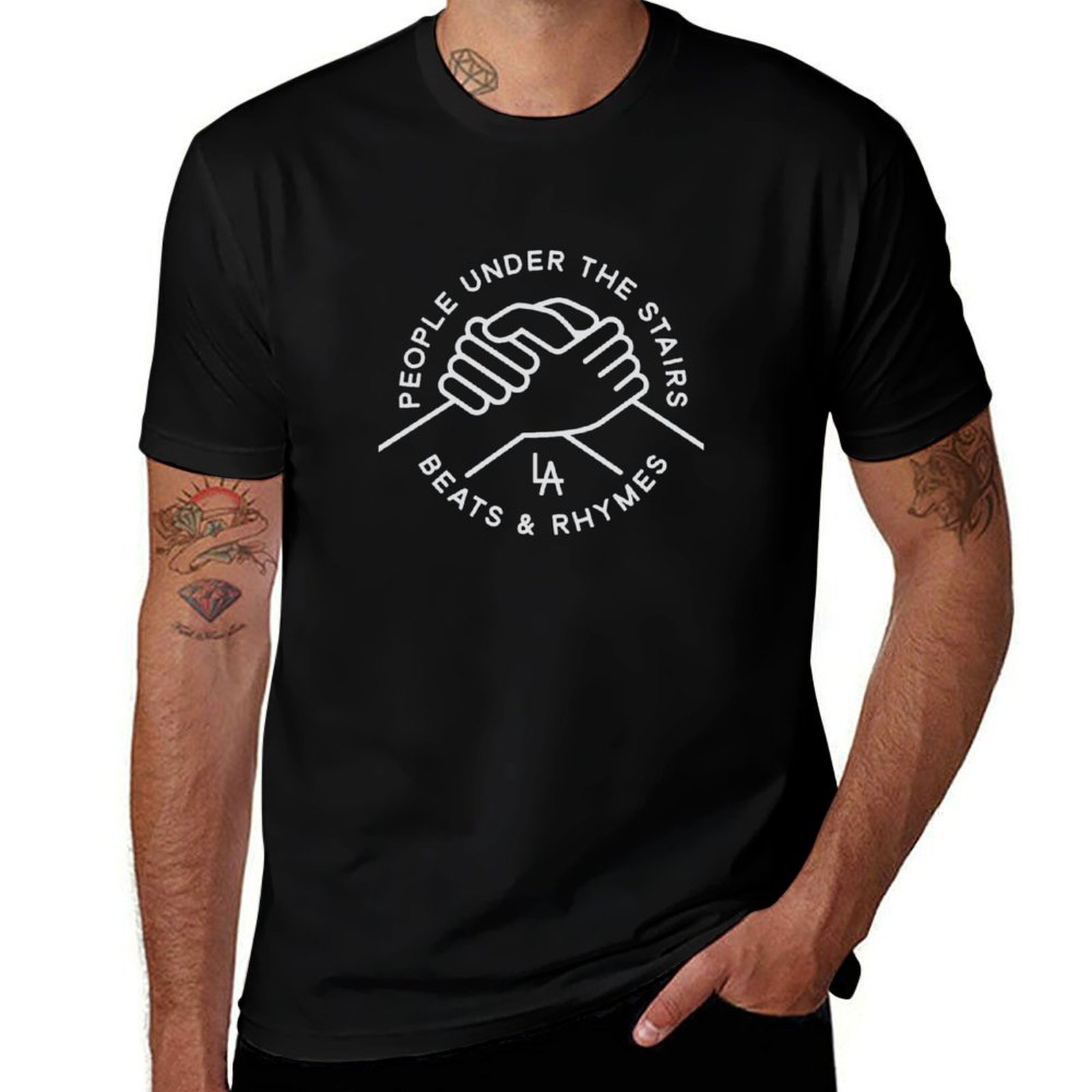 Undershirt Crew Neck - تي شيرت People Under The Stairs