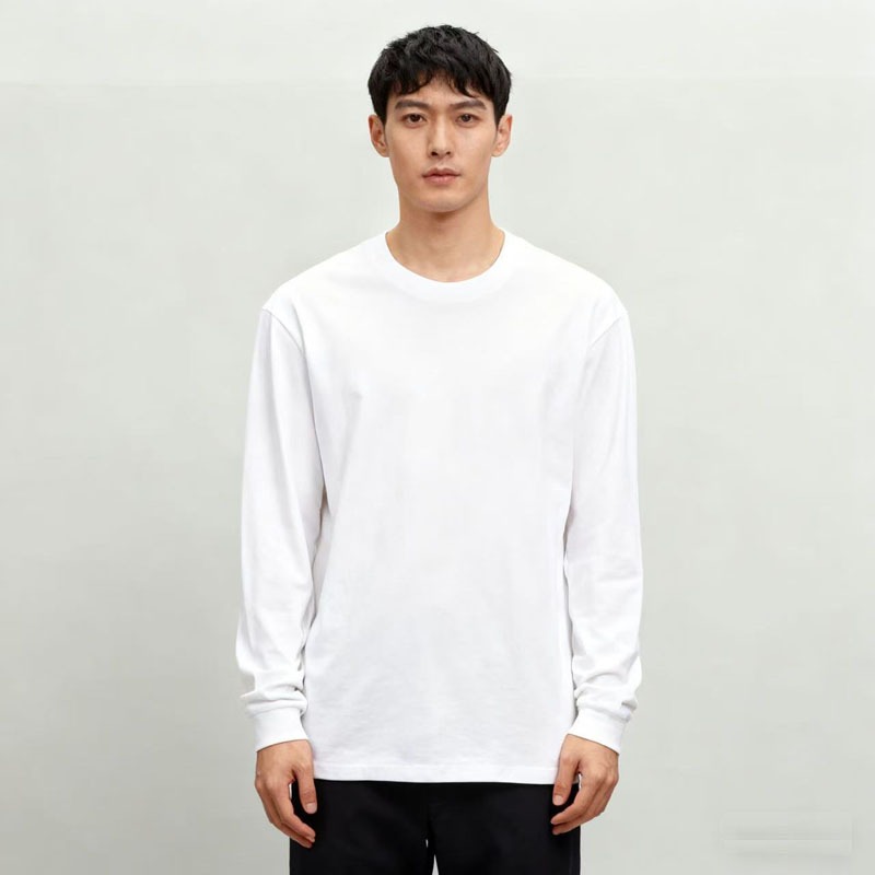 Undershirt Crew Neck - قميص رجالي أمريكي من القطن الثقيل