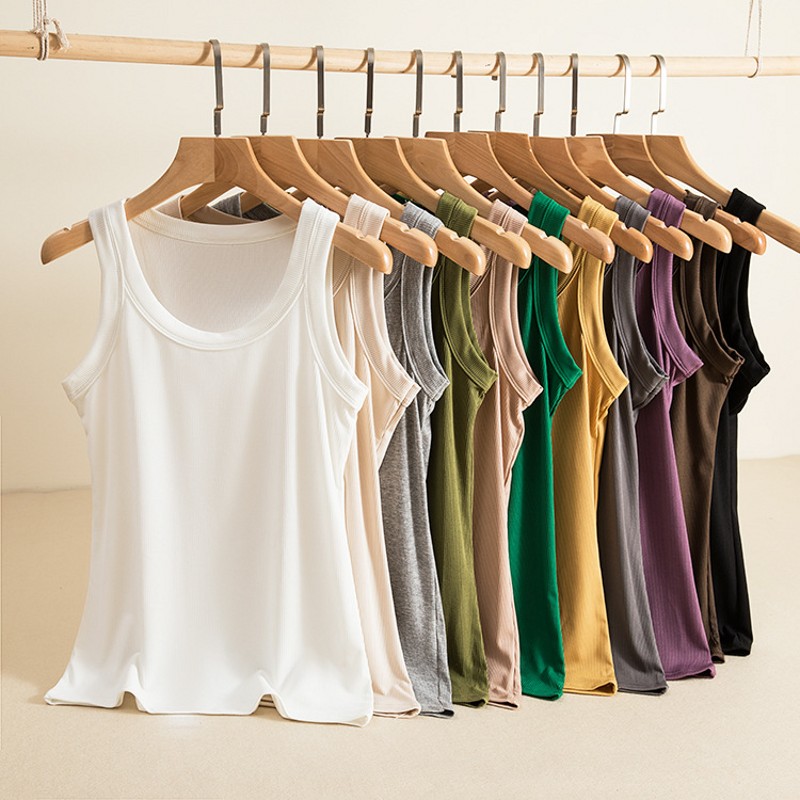 المرأة مضلع تانك القمم س الرقب - مراجعة Tank Top Ribbed وسعره