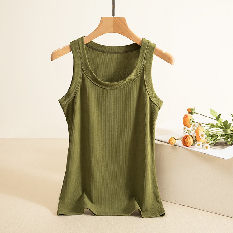 المرأة مضلع تانك القمم س الرقب - مراجعة Tank Top Ribbed وسعره