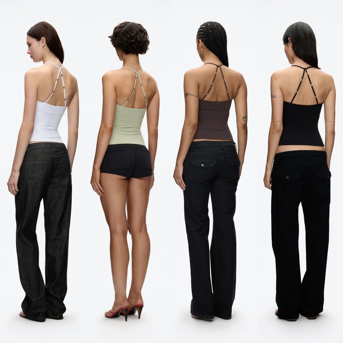 بلوزة هالتر بظهر متقاطع، كاميس - مراجعة Suspender Tank Top وسعره