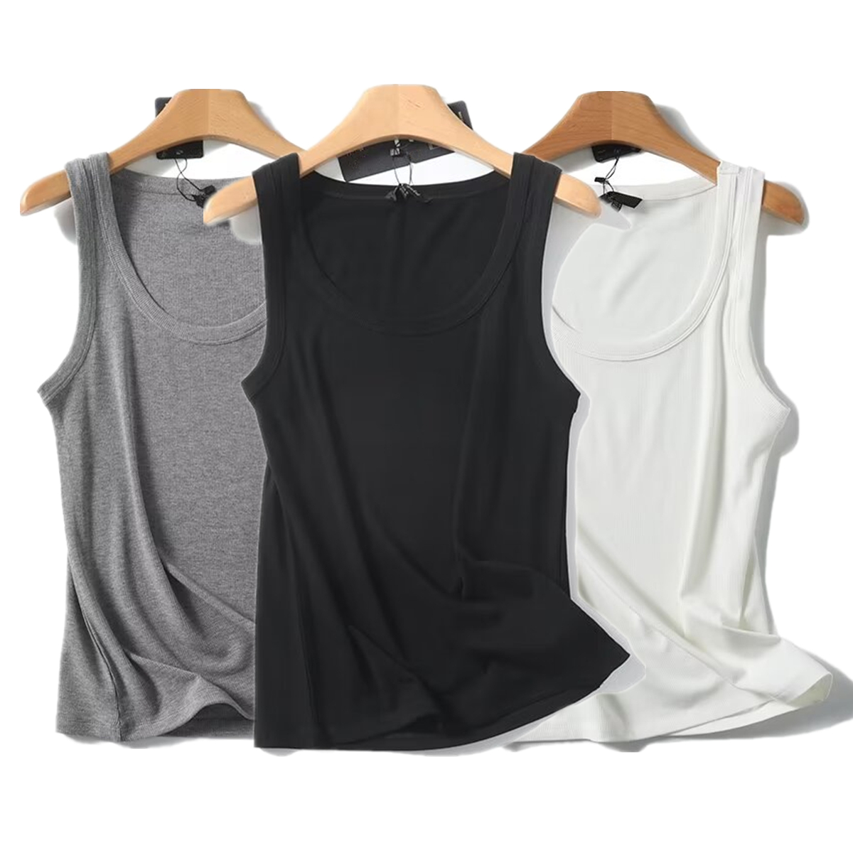 Maxdutti-أحادية اللون تناسب ضئ - مراجعة Tank Top Ribbed وسعره