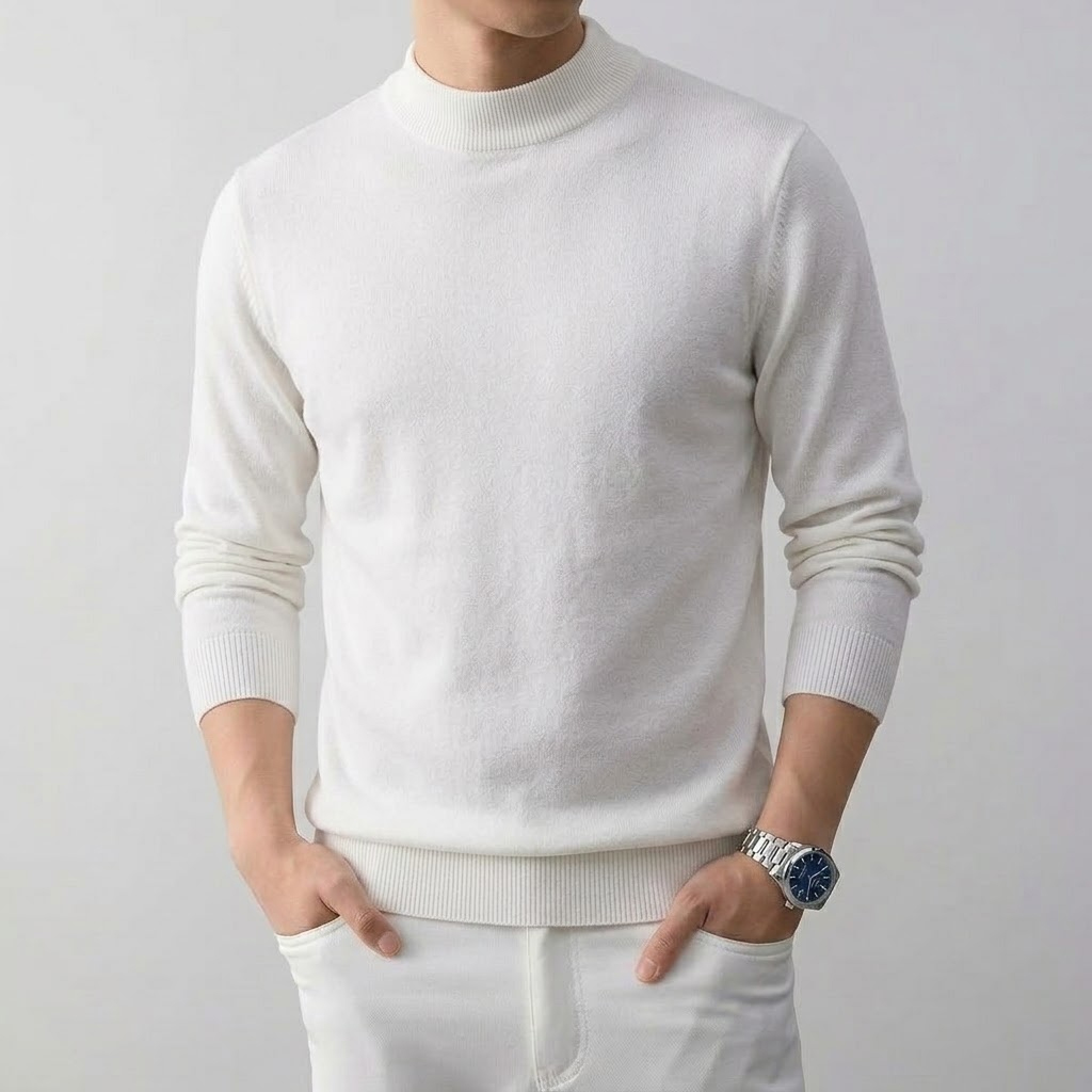 سترة رجالية محبوكة ذات ياقة عا - مراجعة Thermal Long John وسعره