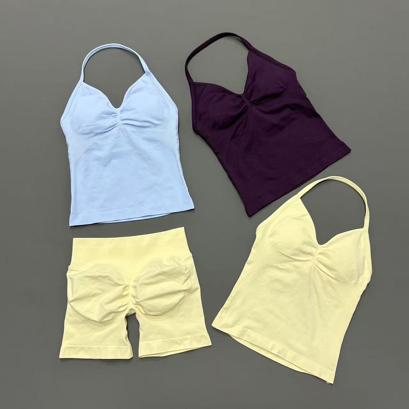 طقم رياضي نسائي مكون من قطعتين - مراجعة Suspender Tank Top وسعره