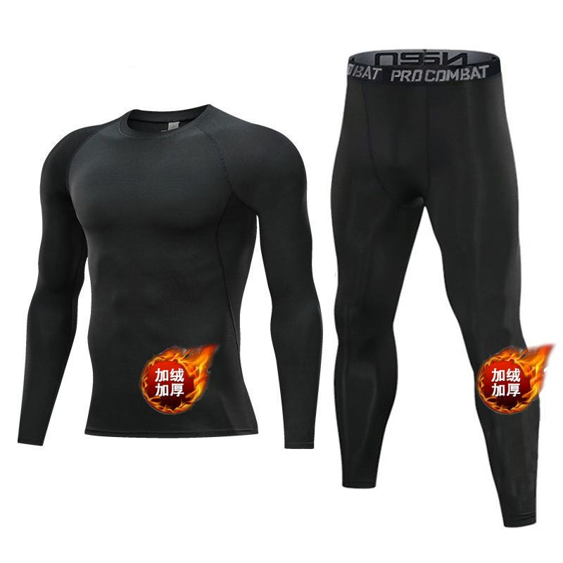 بدلة ضغط للرجال مبطنة بالصوف ا - مراجعة Compression Long Pant وسعره
