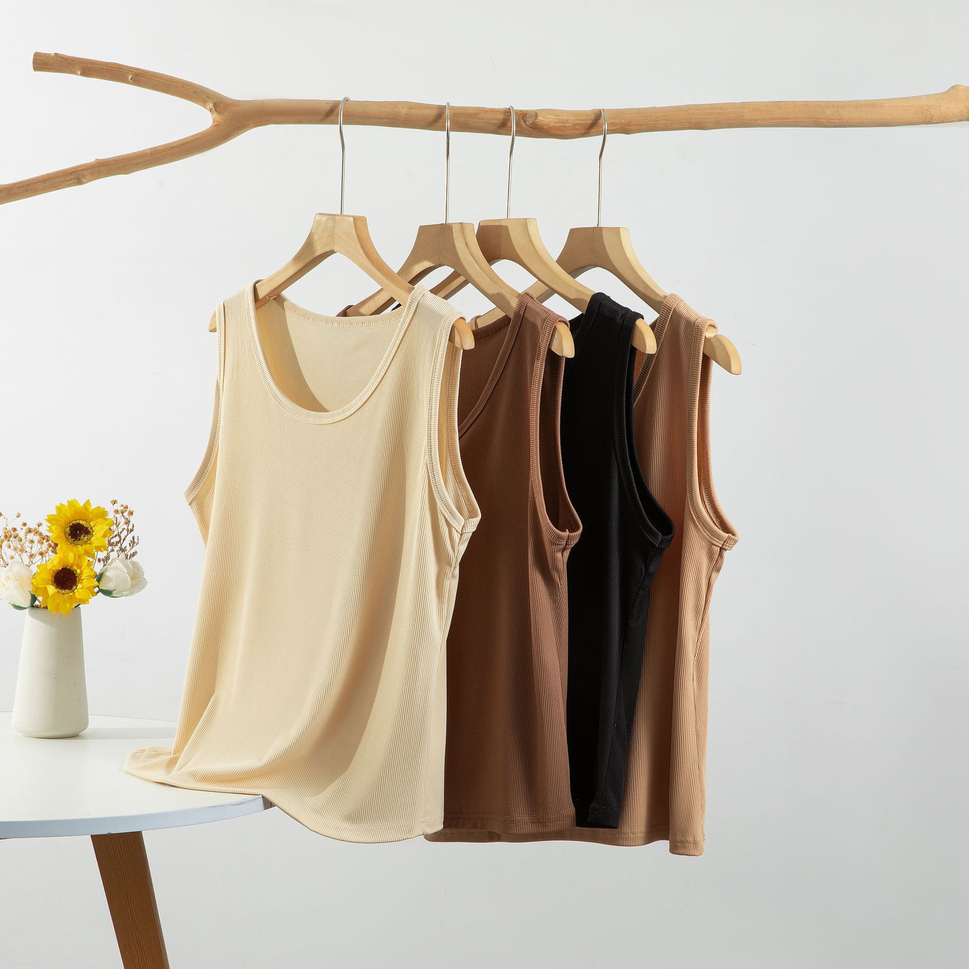 الضلع Icesilk تانك القمم الصيف - مراجعة Tank Top Ribbed وسعره