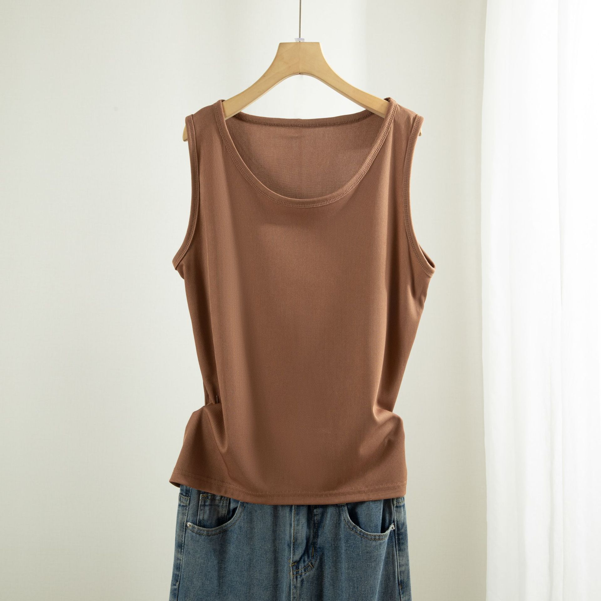 الضلع Icesilk تانك القمم الصيف - مراجعة Tank Top Ribbed وسعره